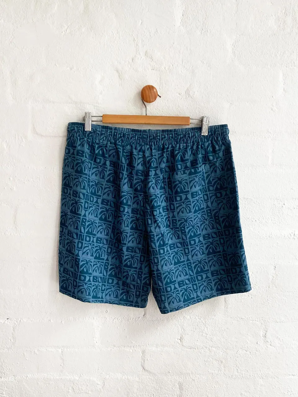 Men's Linen shorts (Denim)
