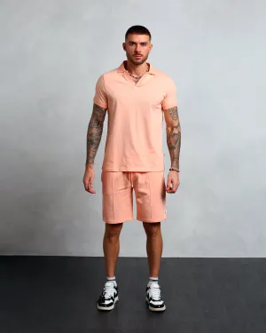 Men's Peach Polo (Sean)