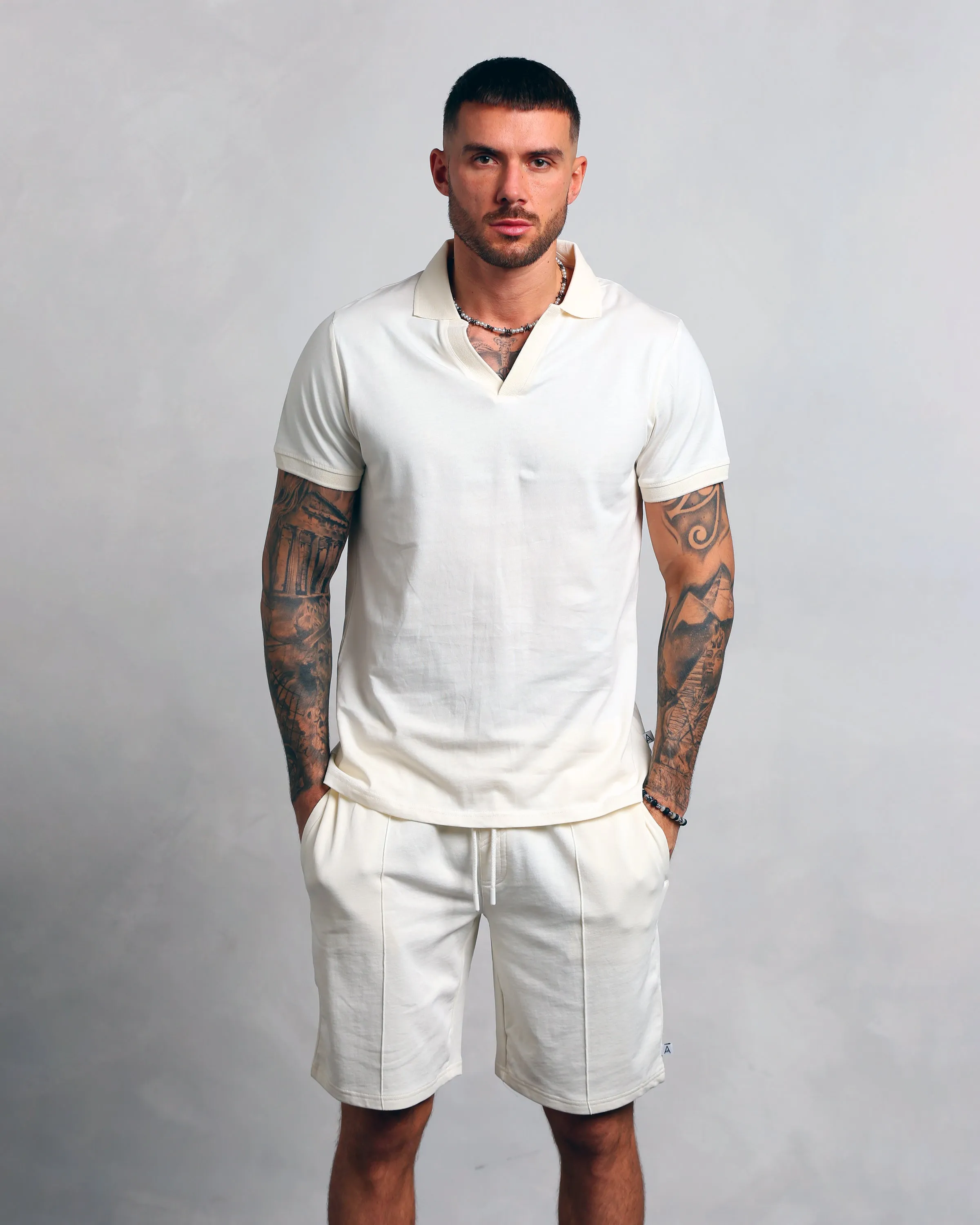 Men's White Polo (Carl)