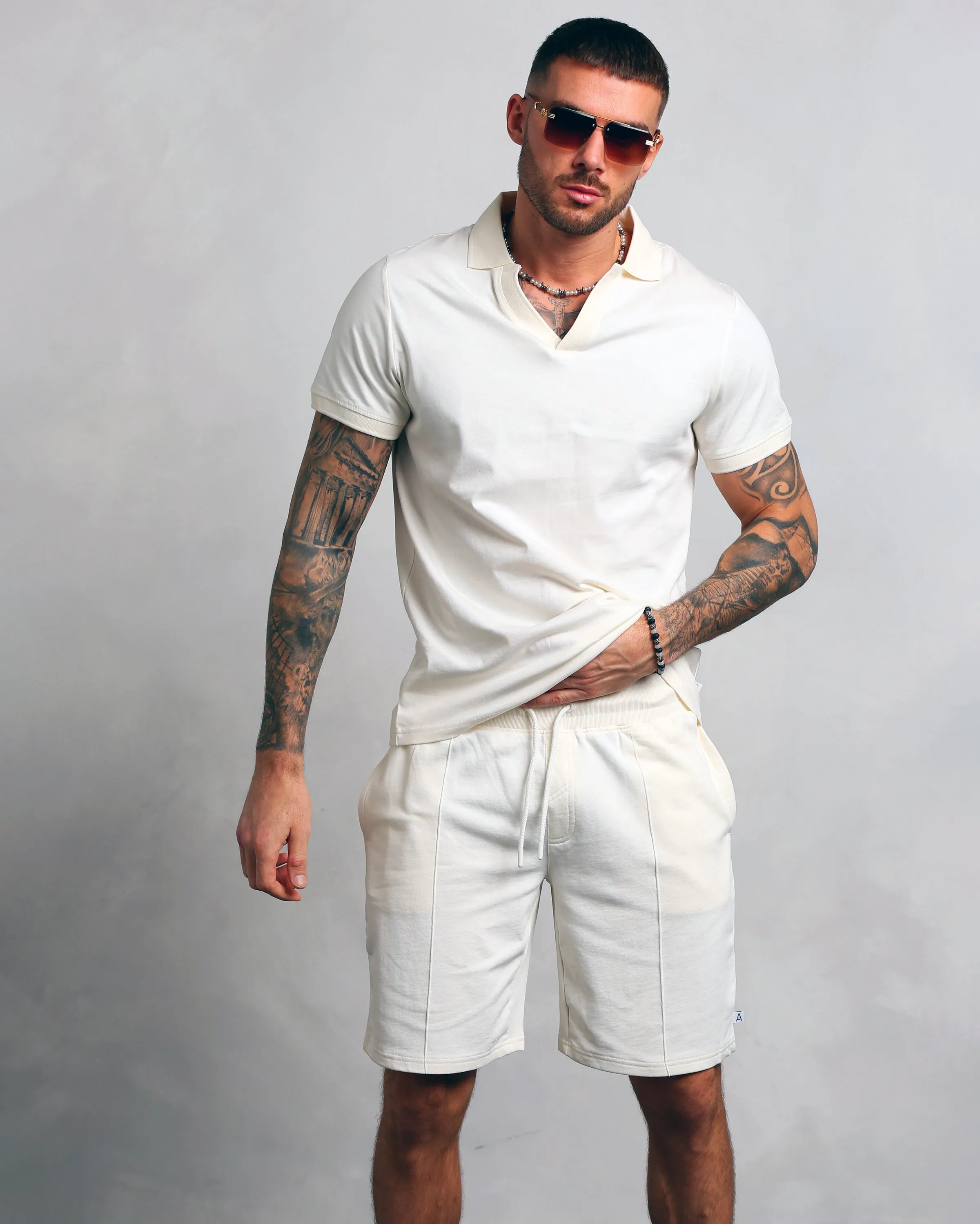 Men's White Polo (Carl)