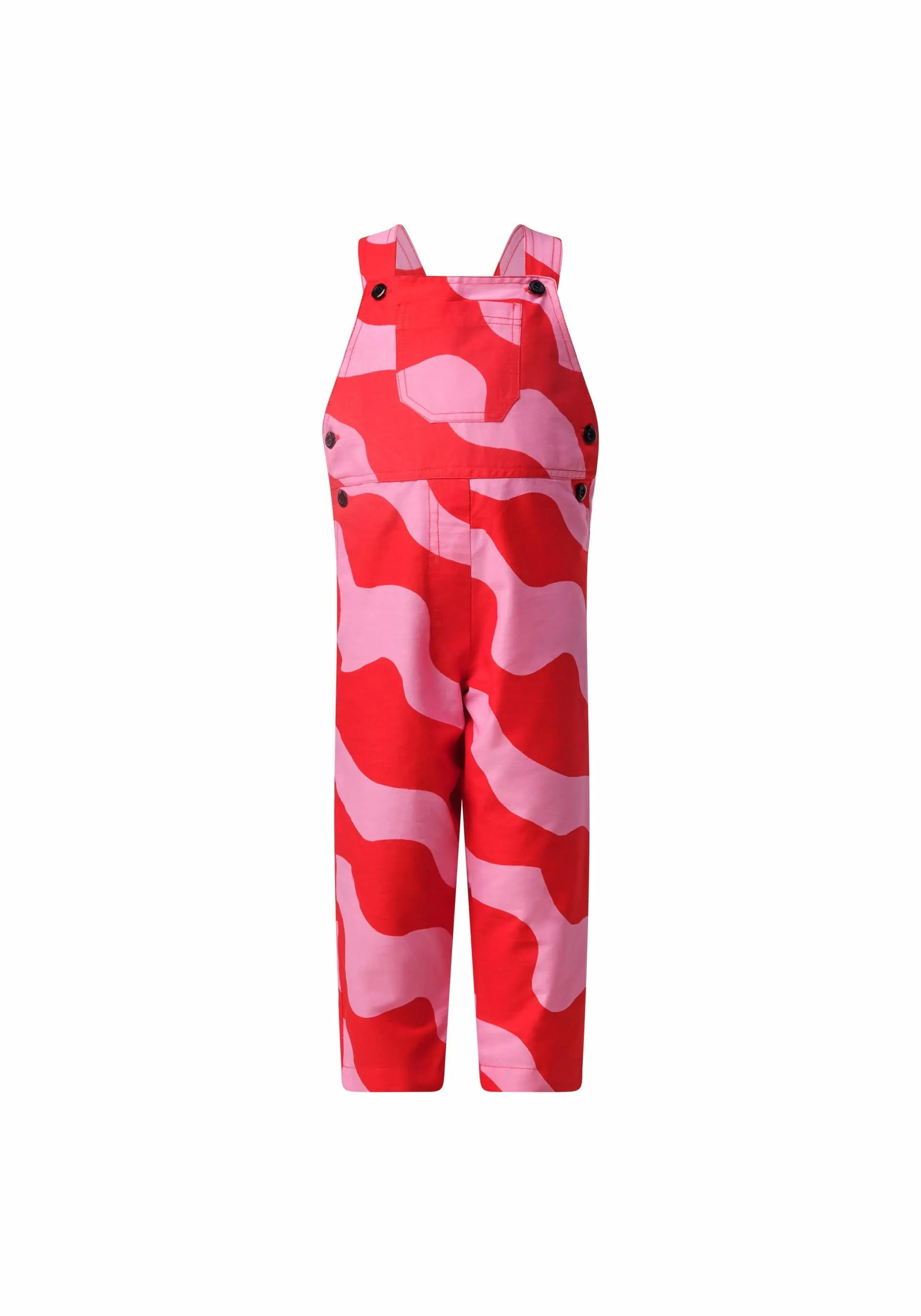 Mini Overalls - Spilt Milk