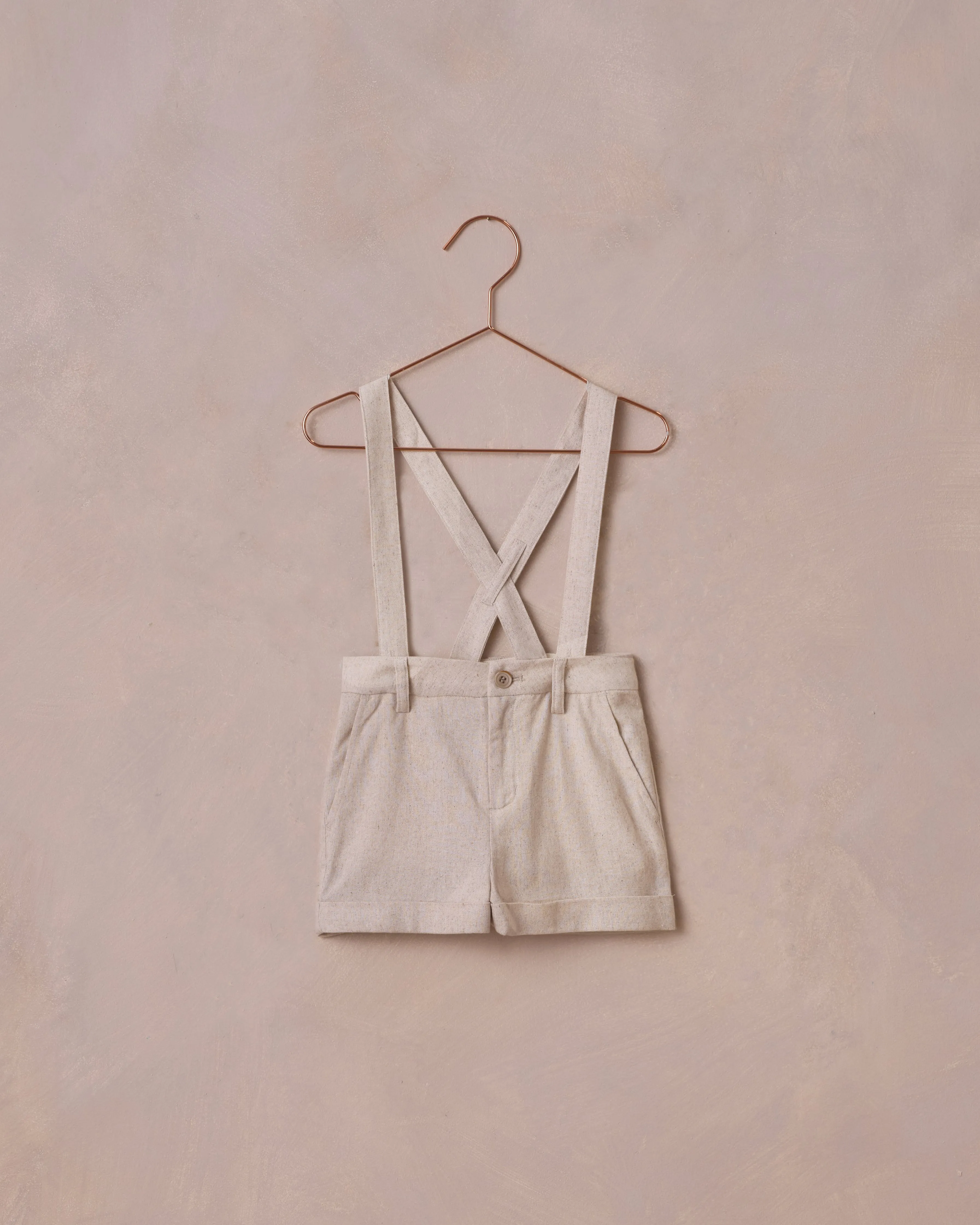 NORALEE Suspender Short | Linen