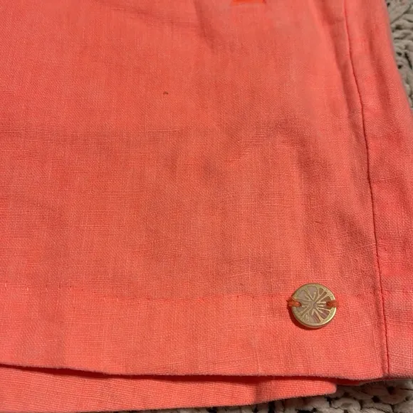 NWT Lilly Pulitzer Lilo Linen Short