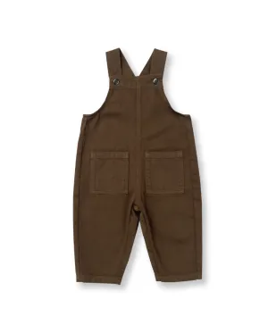Organic Denim Overalls Clay