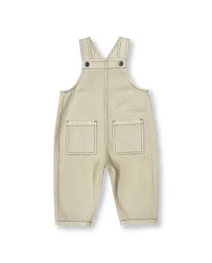 Organic Denim Overalls Milk