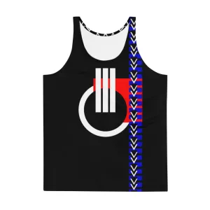 Origen Destination |On-Arrival Point of Origen Symbol-inspired Black Unisex Tank Top