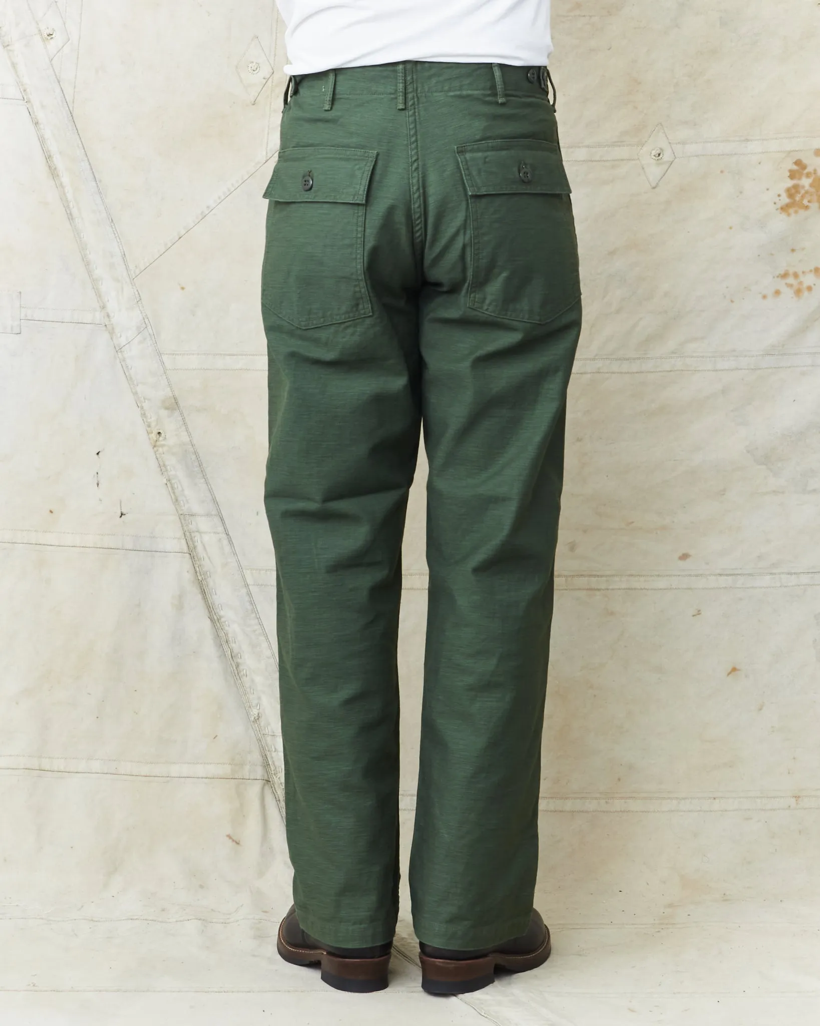 OrSlow 5002 Fatigue Pants Green