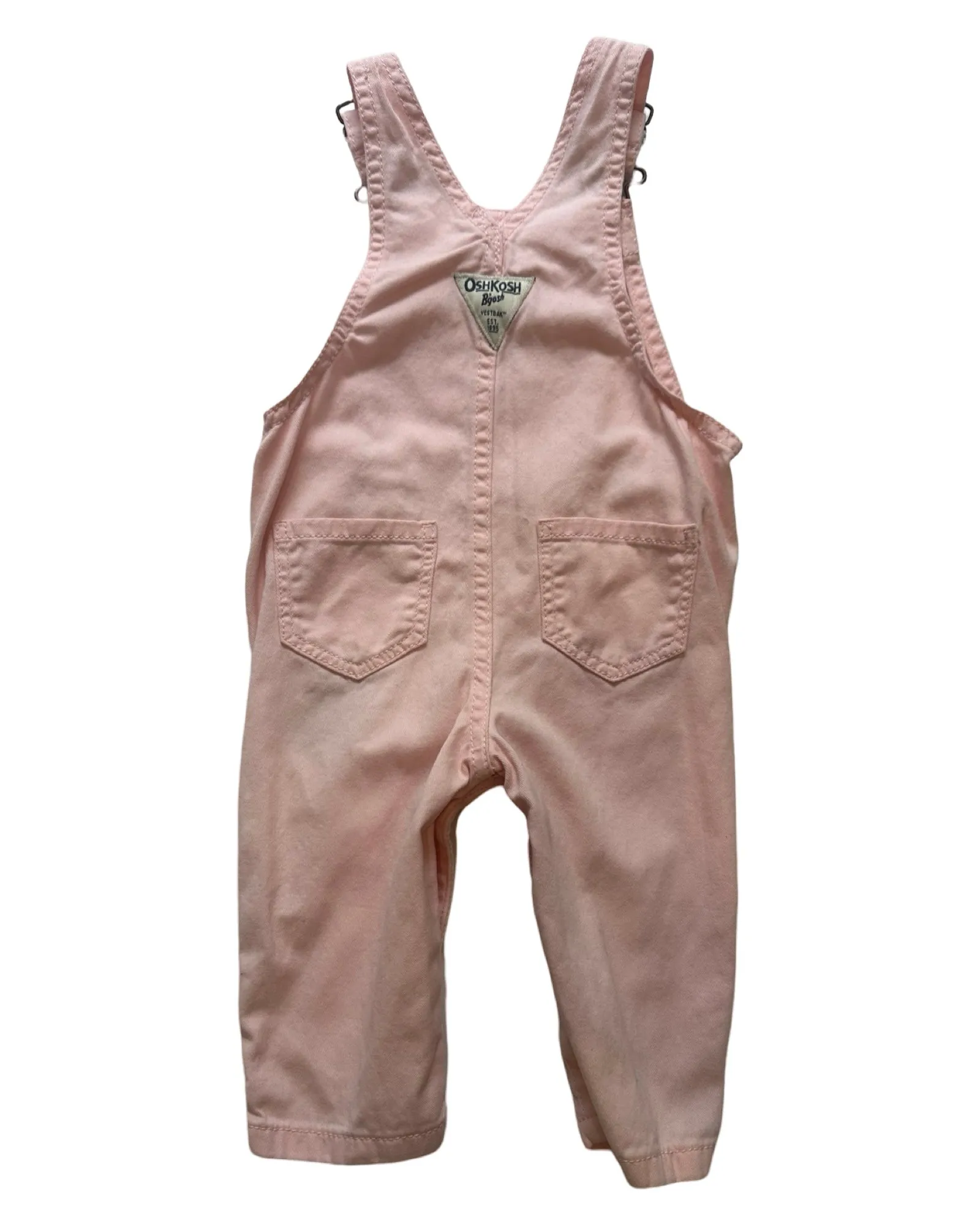 Oshkosh baby pink dungarees
