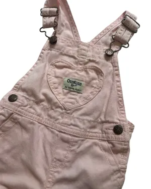 Oshkosh baby pink dungarees