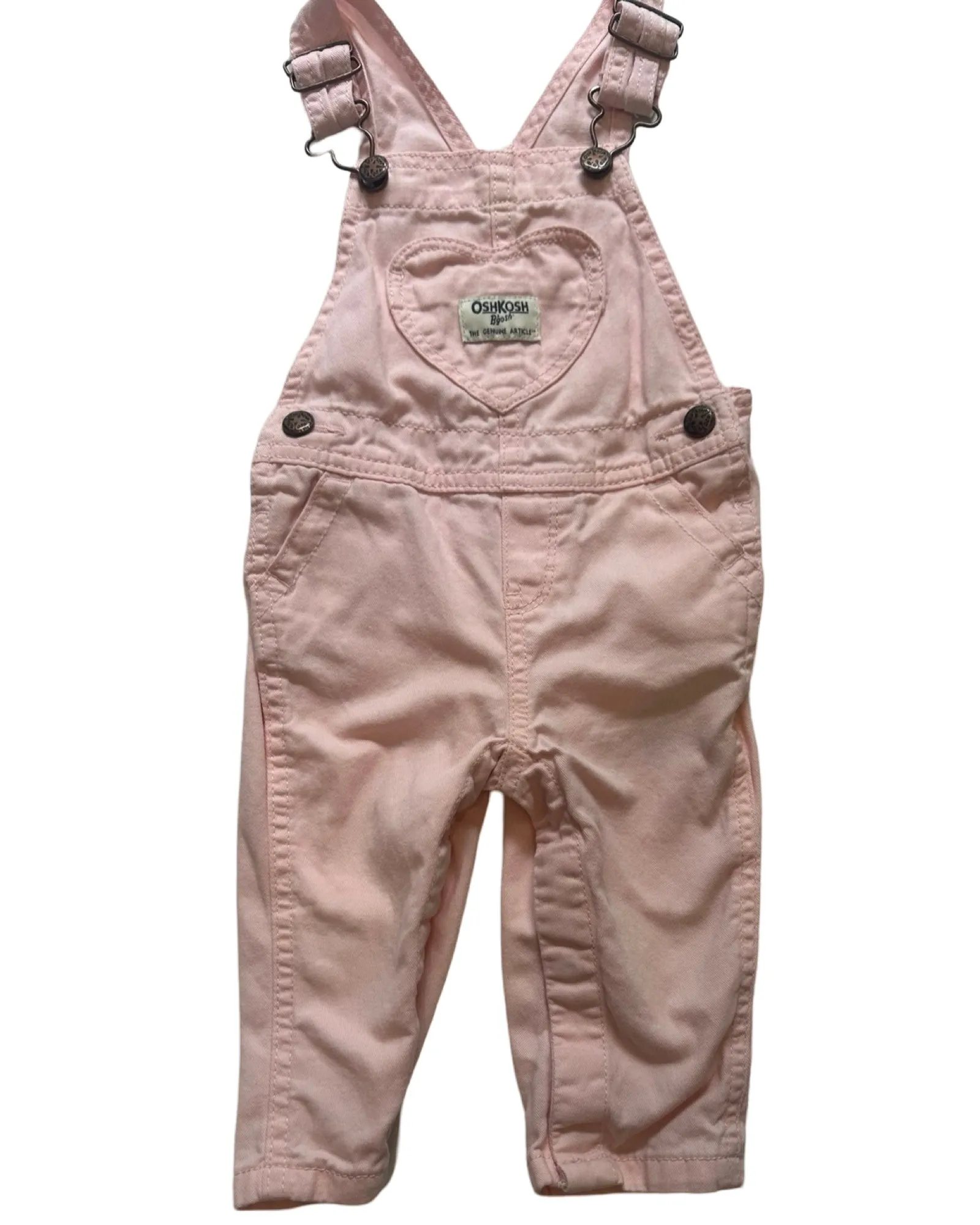 Oshkosh baby pink dungarees