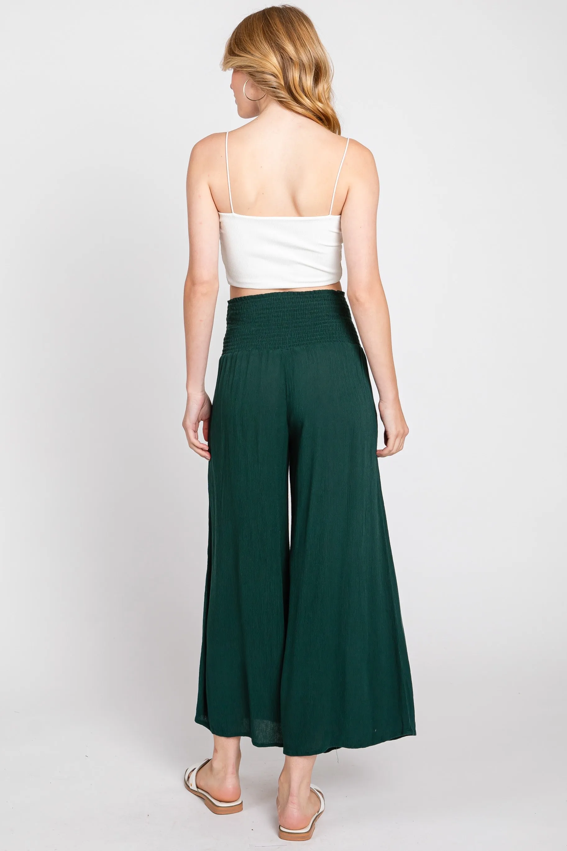 P12 SMOCK WAIST PANTS