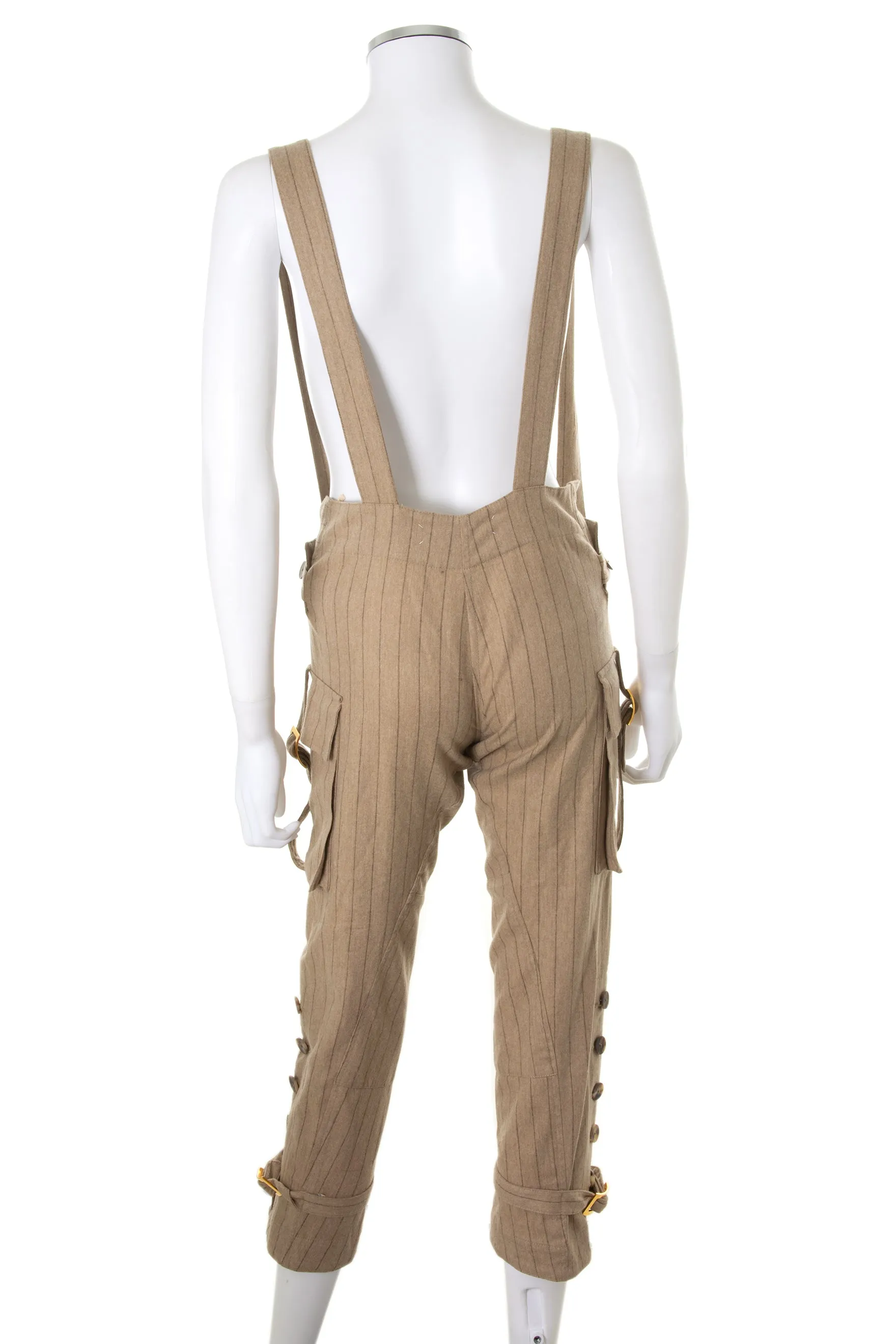 Pinstripe Overalls