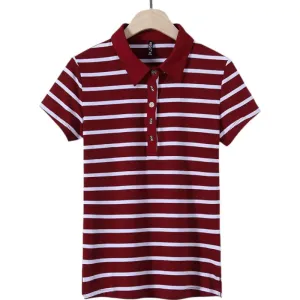 Polo femme marine