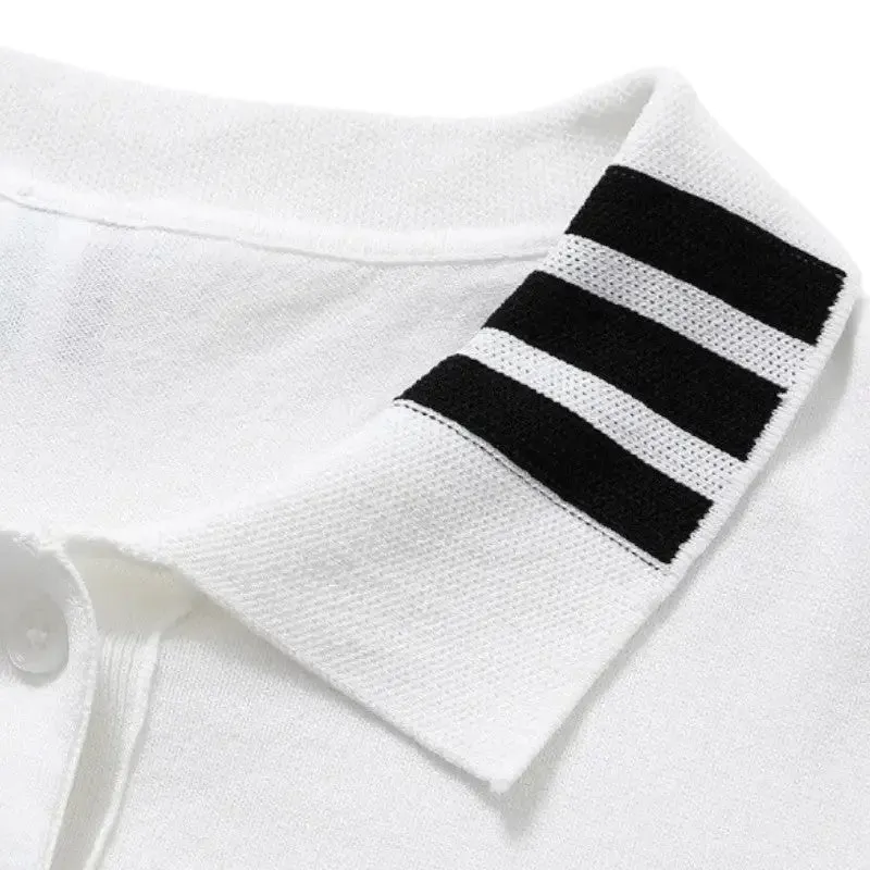 Polo marin femme