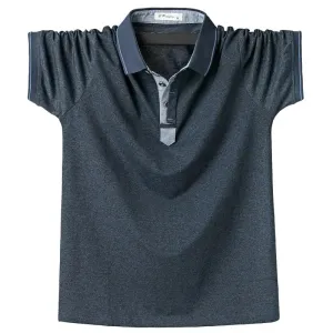Polo marin homme