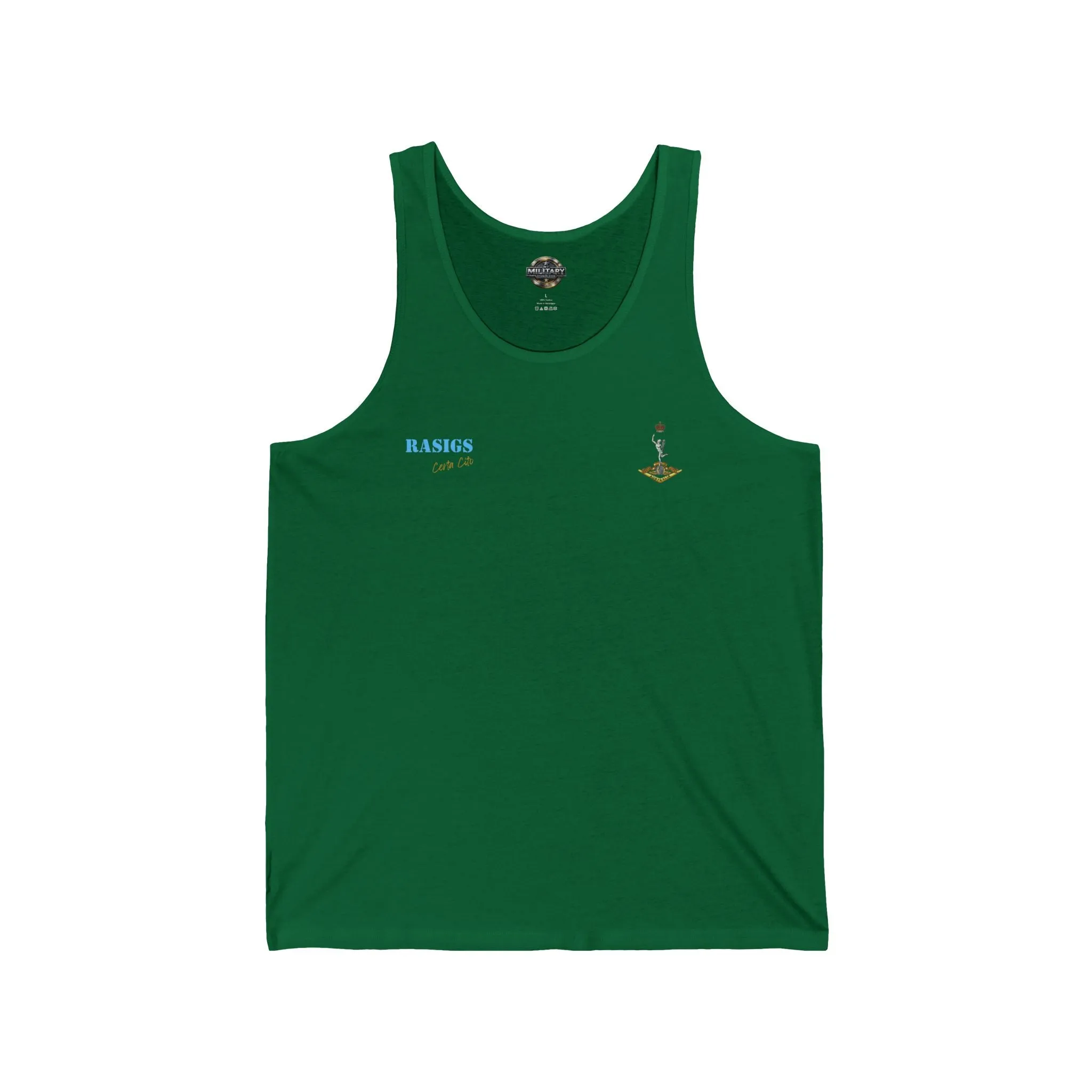 RASIGS 100-Year Anniversary Unisex Jersey Tank – Certa Cito
