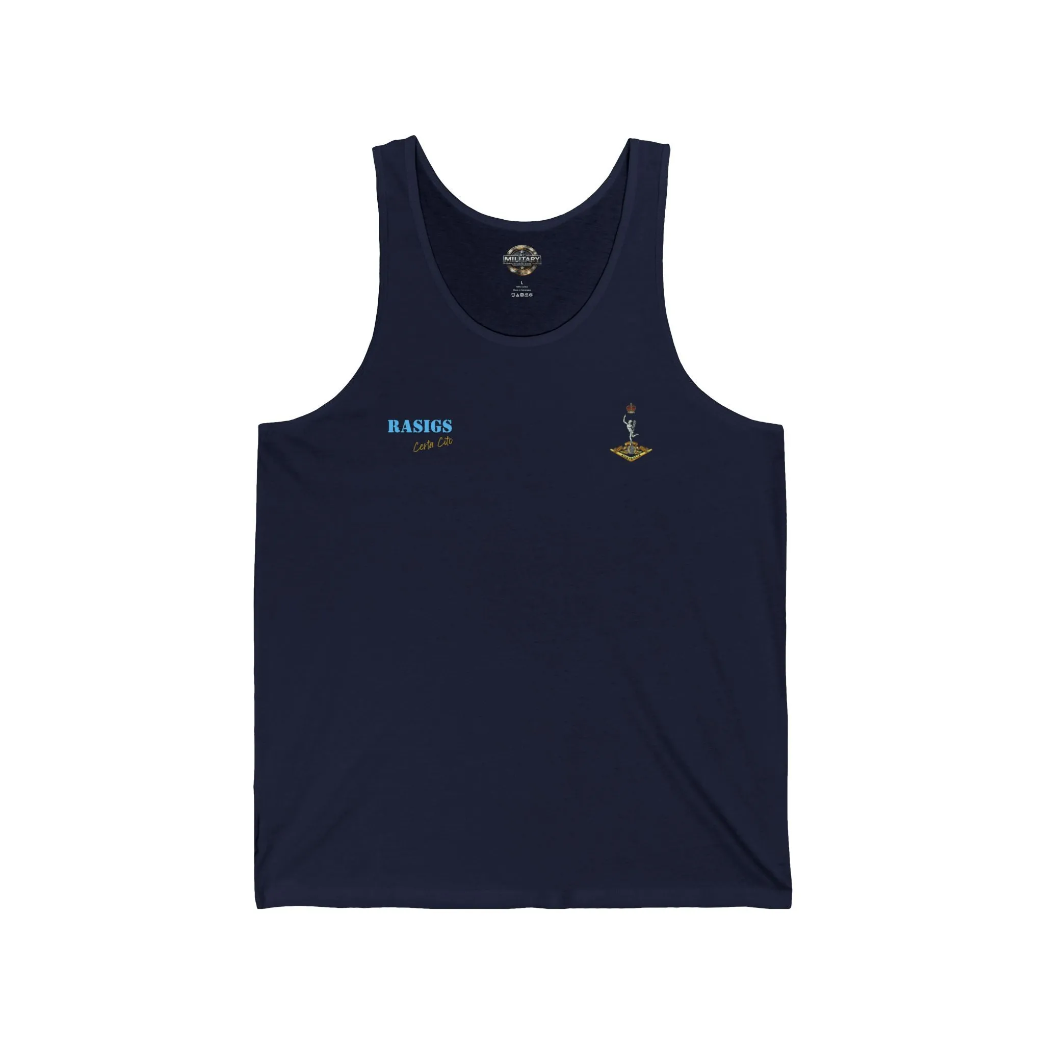 RASIGS 100-Year Anniversary Unisex Jersey Tank – Certa Cito