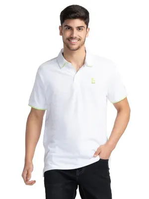 REGULAR FIT T-SHIRTS SHORT SLEEVE WHITE