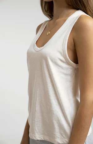 RHYTHM CLASSIC SCOOP TANK - WHITE