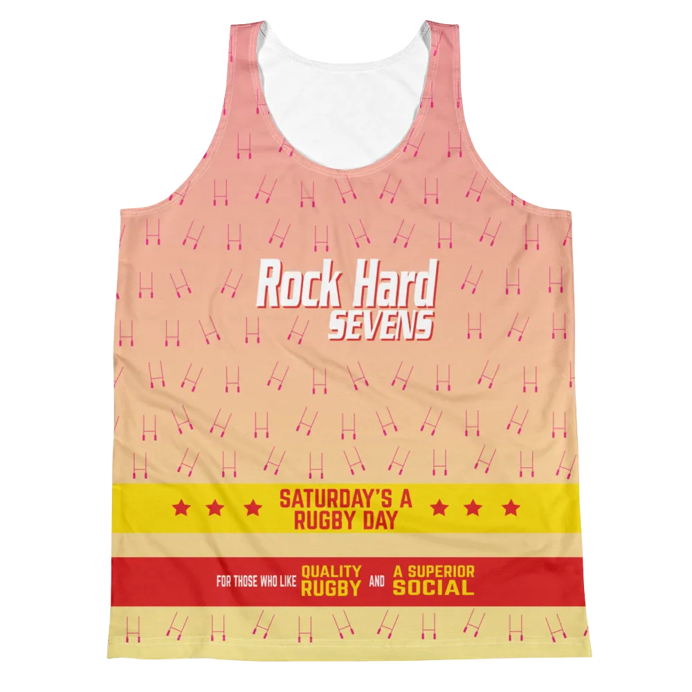 Rock Hard 7's Unisex Tank Top