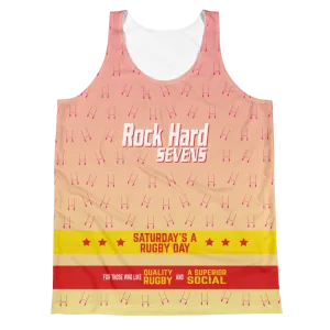 Rock Hard 7's Unisex Tank Top