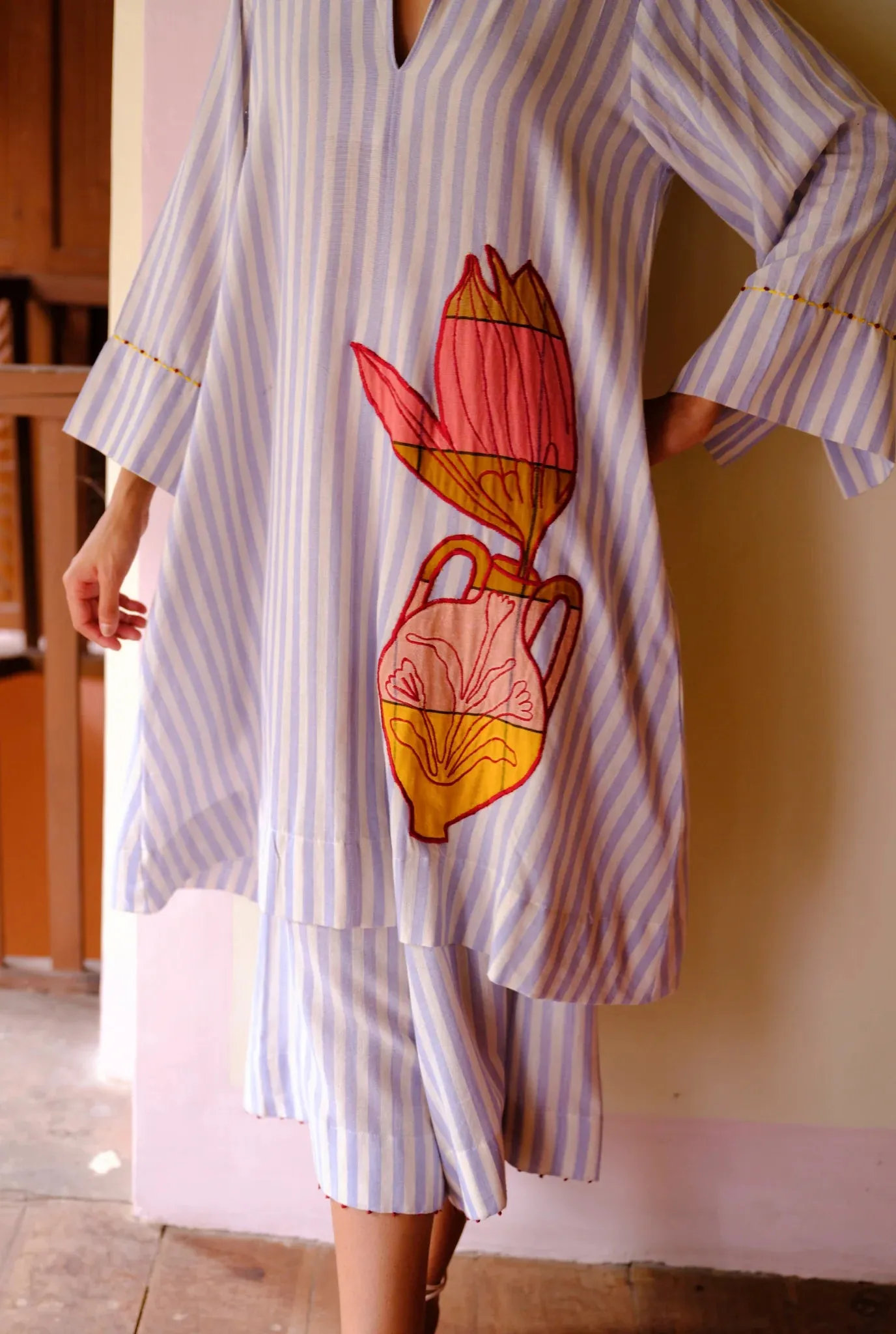 Rosella | Handwoven Co-ord Set