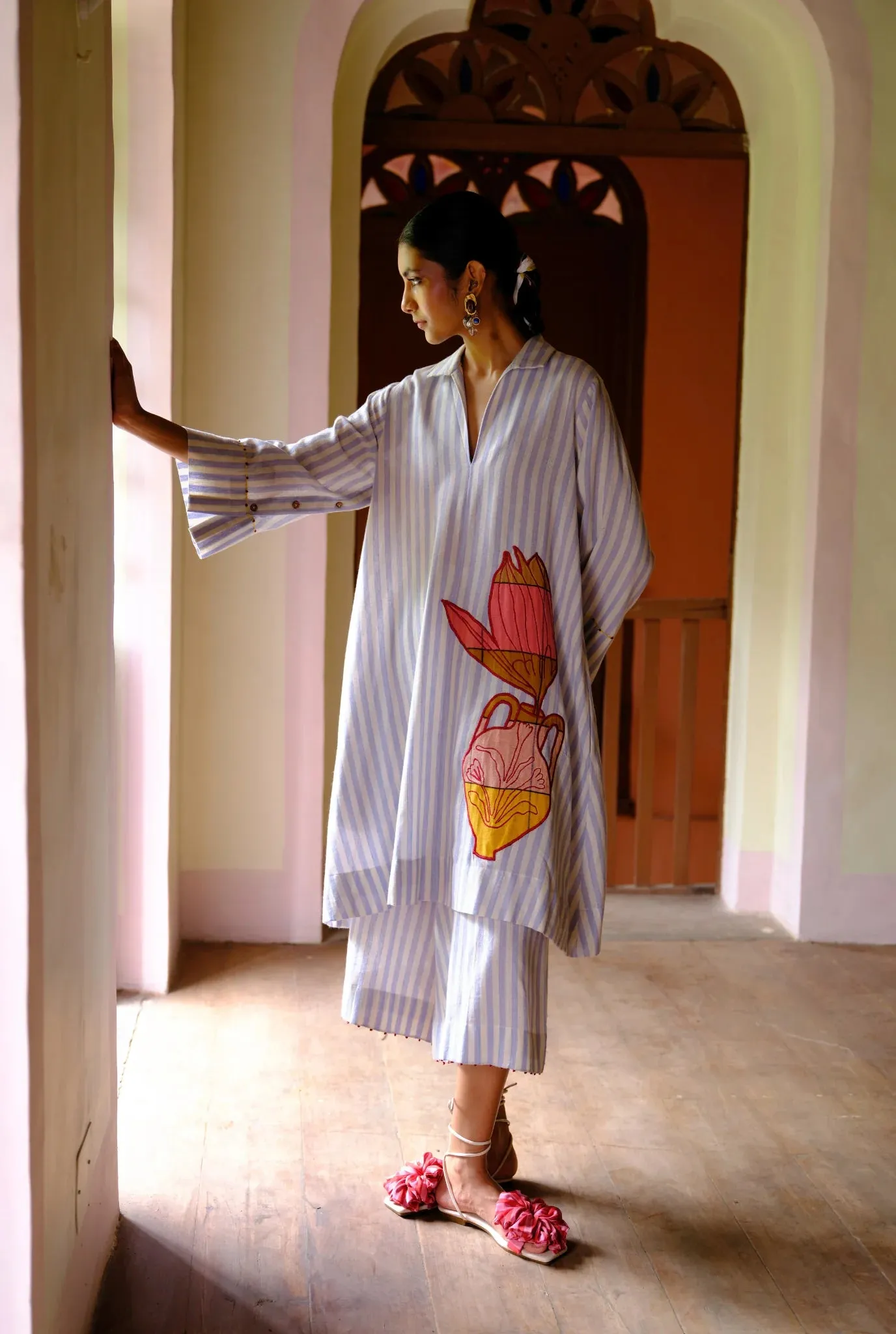 Rosella | Handwoven Co-ord Set