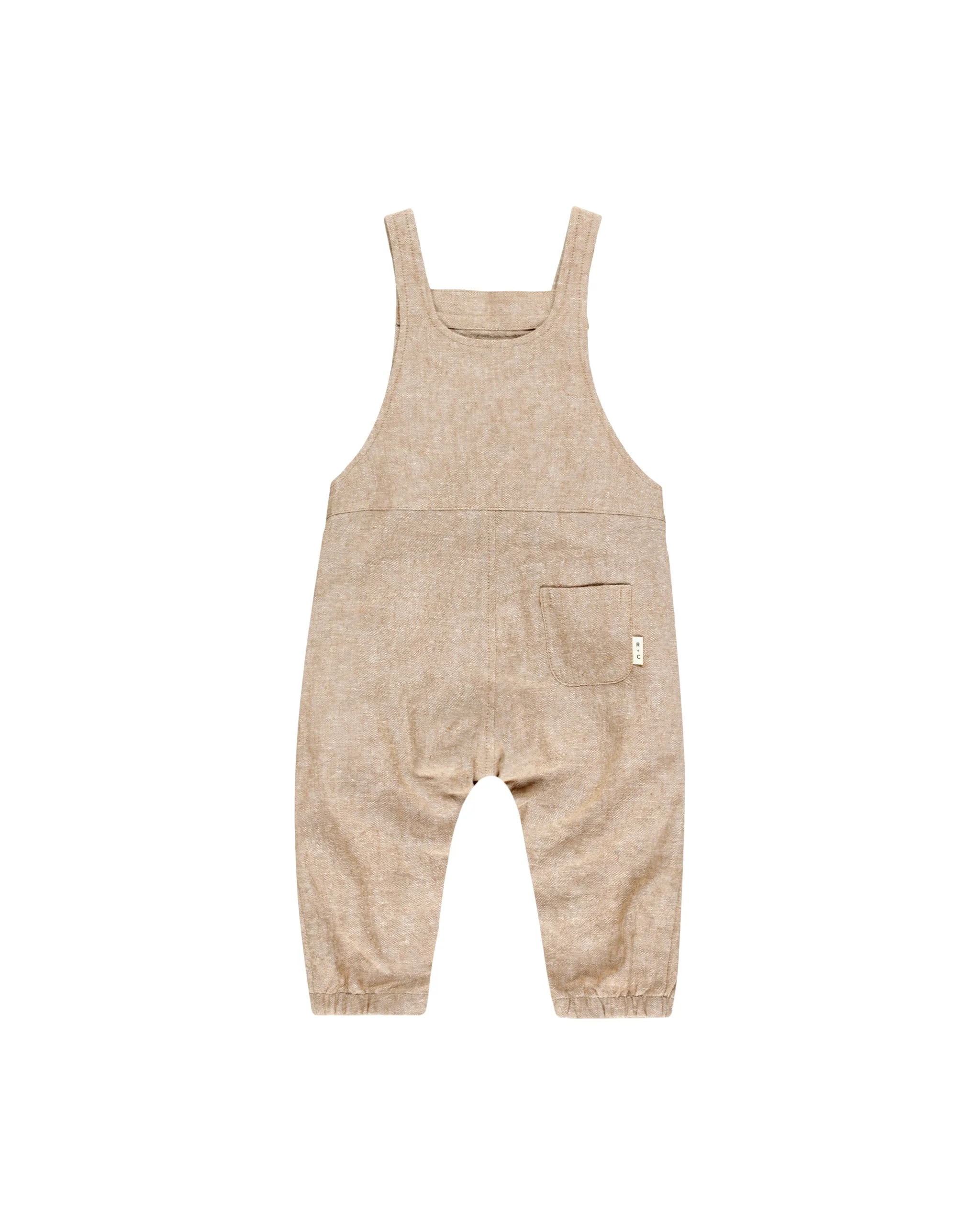 RYLEE   CRU Baby Overall || Cocoa