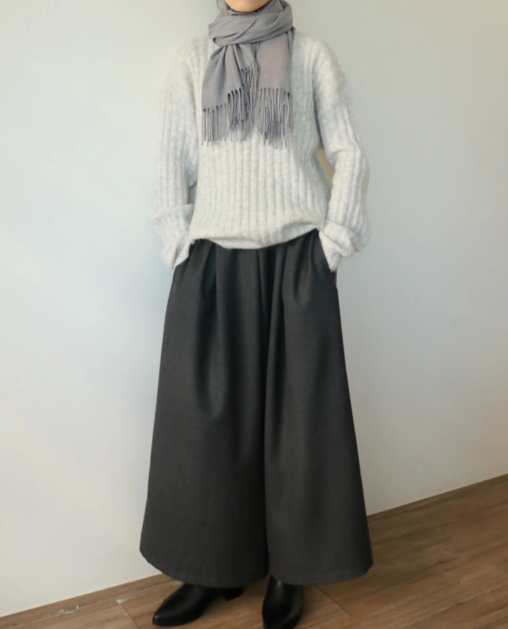 Ryu wool culottes-sold out