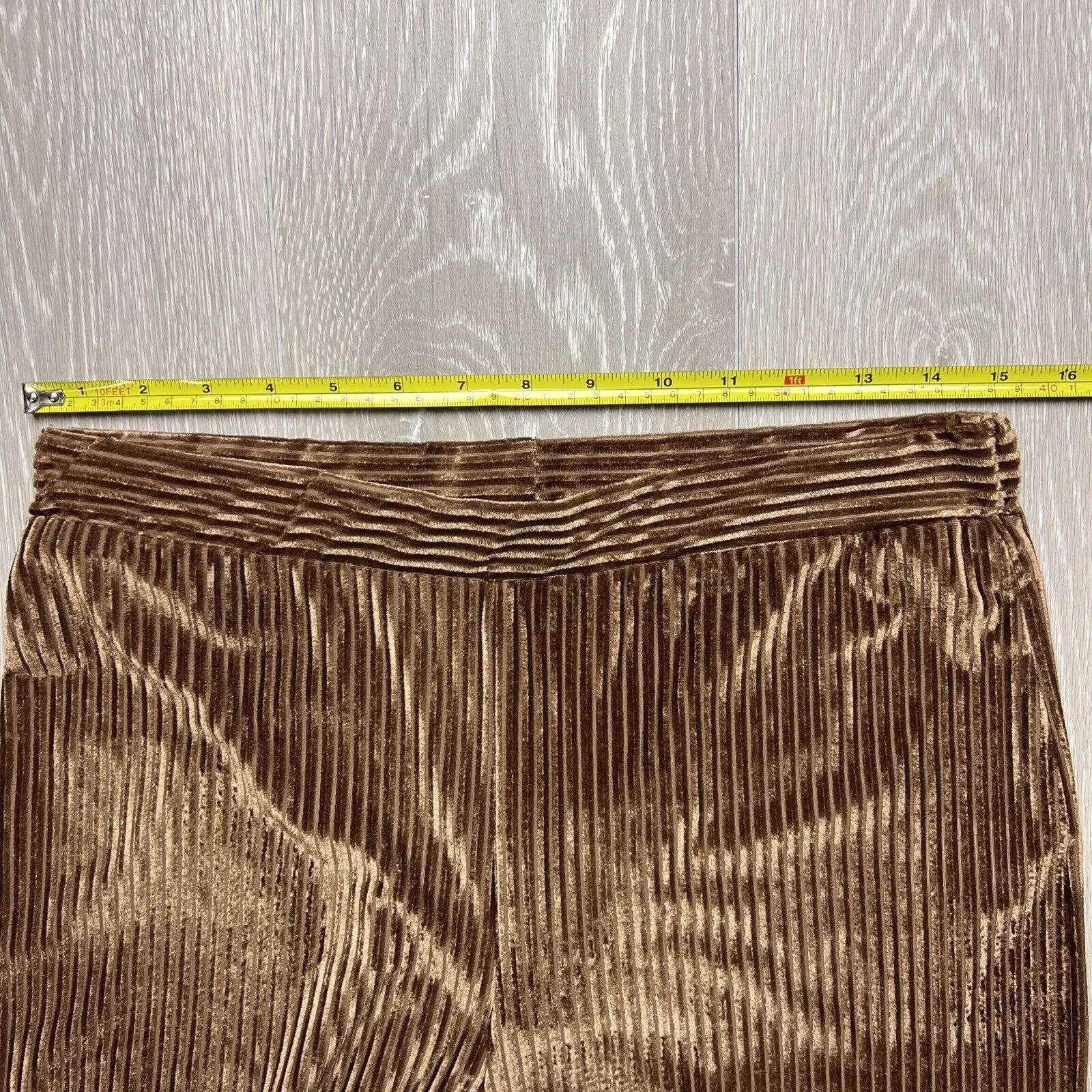 S. Berto Womens Brown Corduroy Outfit Set Size XL