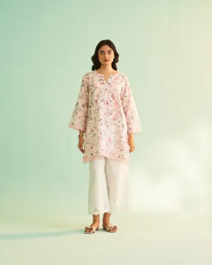 Saanjh Serenity Pink Kurta Set