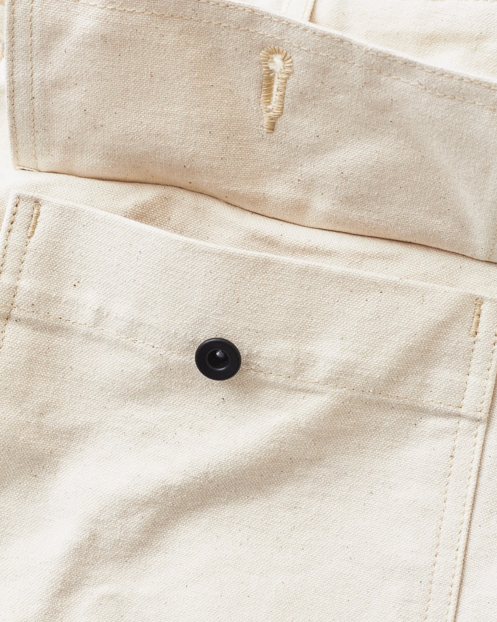 Sailor Moku Products Lot No. SM42524 10oz. White Cotton Duck Work Pants
