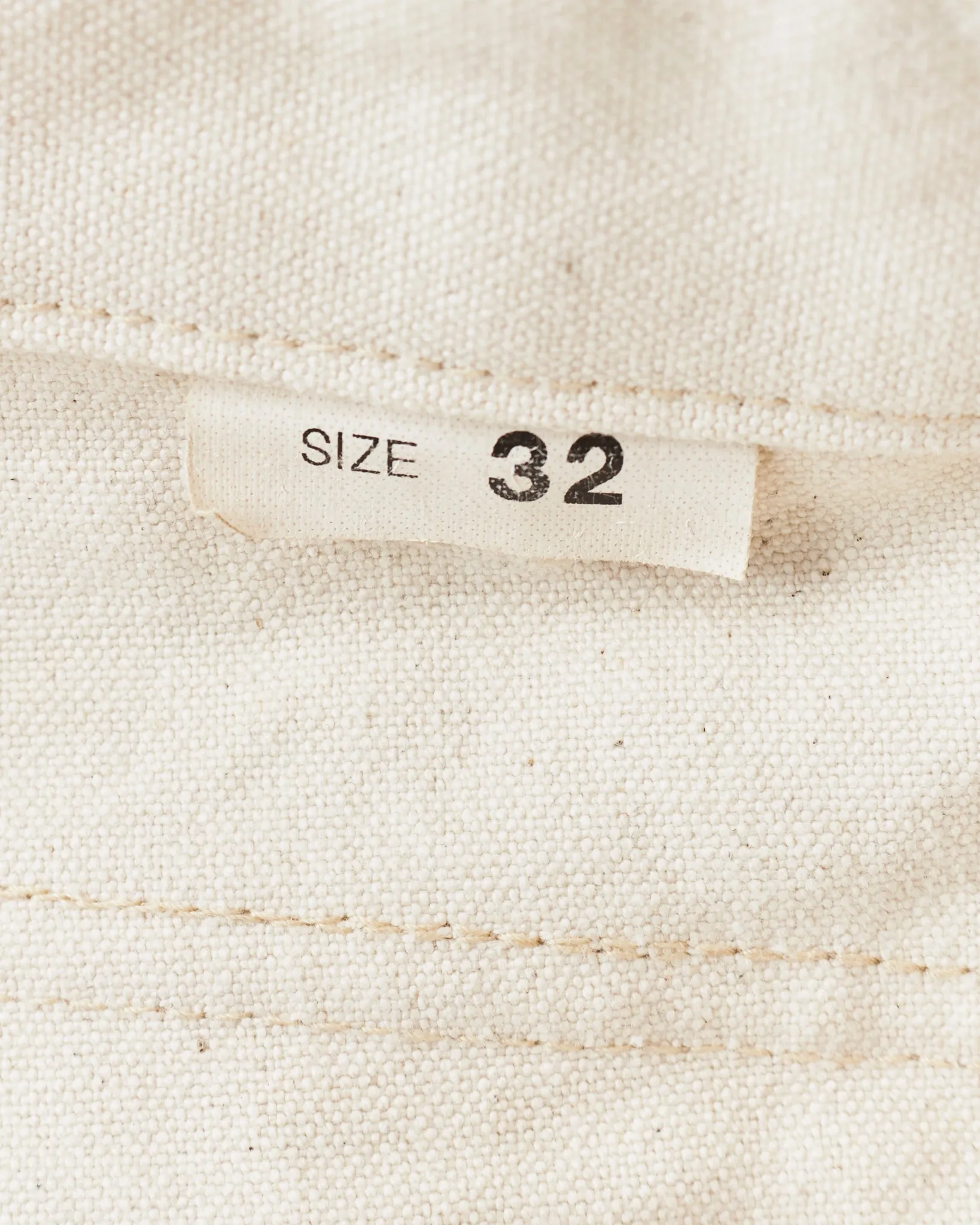 Sailor Moku Products Lot No. SM42524 10oz. White Cotton Duck Work Pants