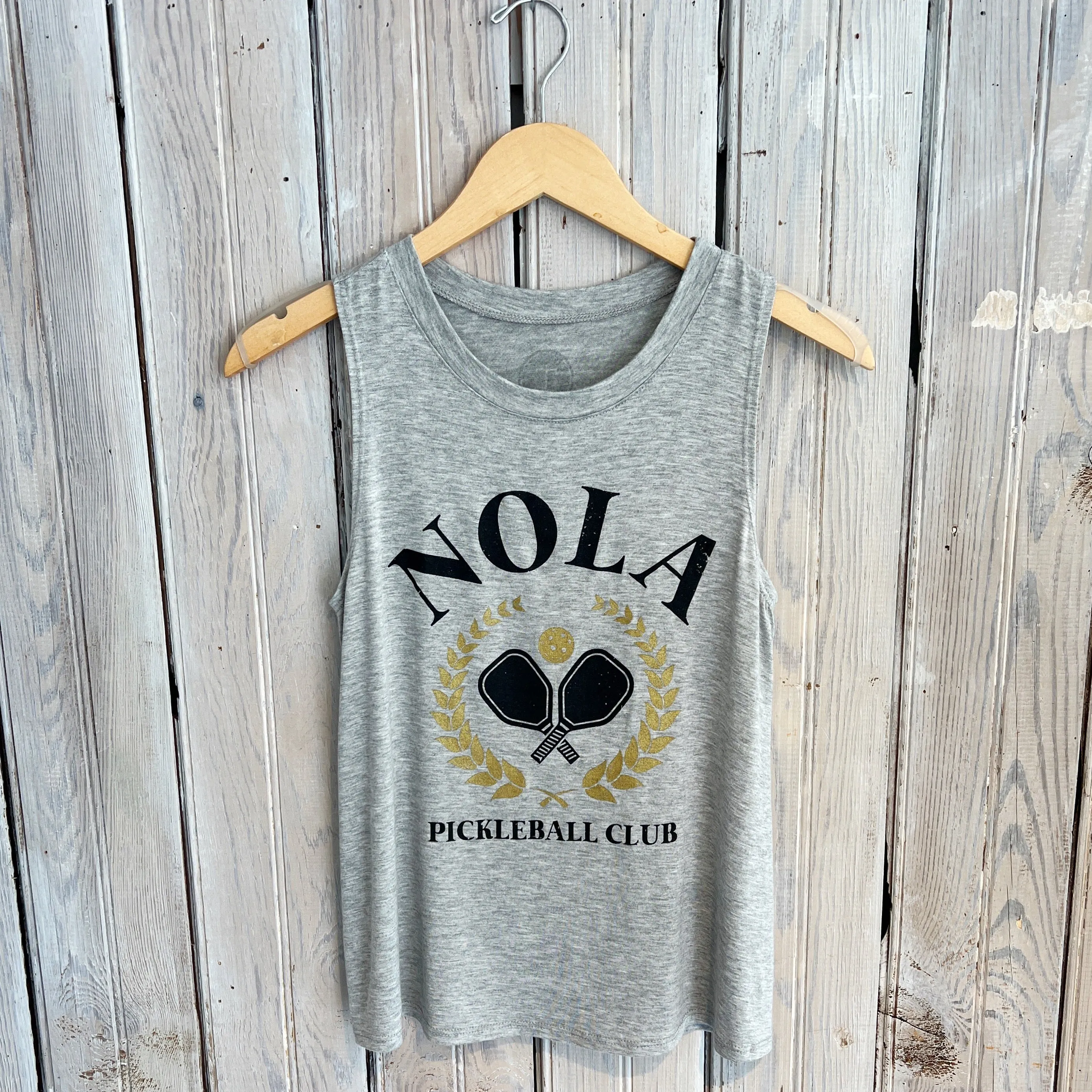 Saints Pickleball Tank-grey