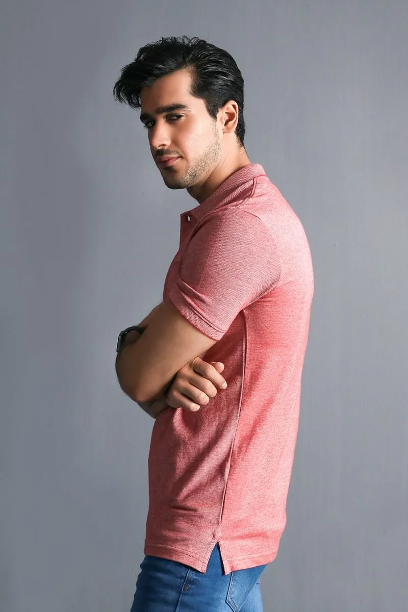 SALMON EQUATOR POLO