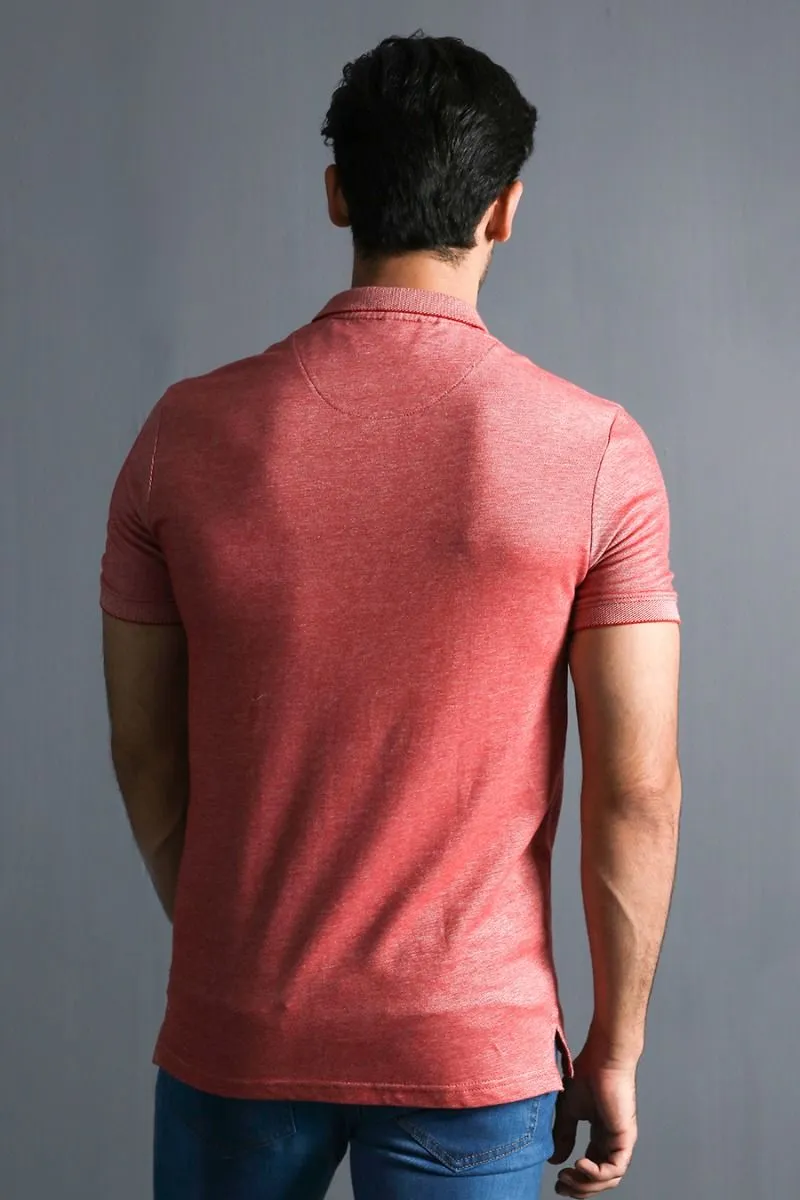 SALMON EQUATOR POLO