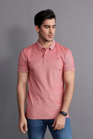 SALMON EQUATOR POLO