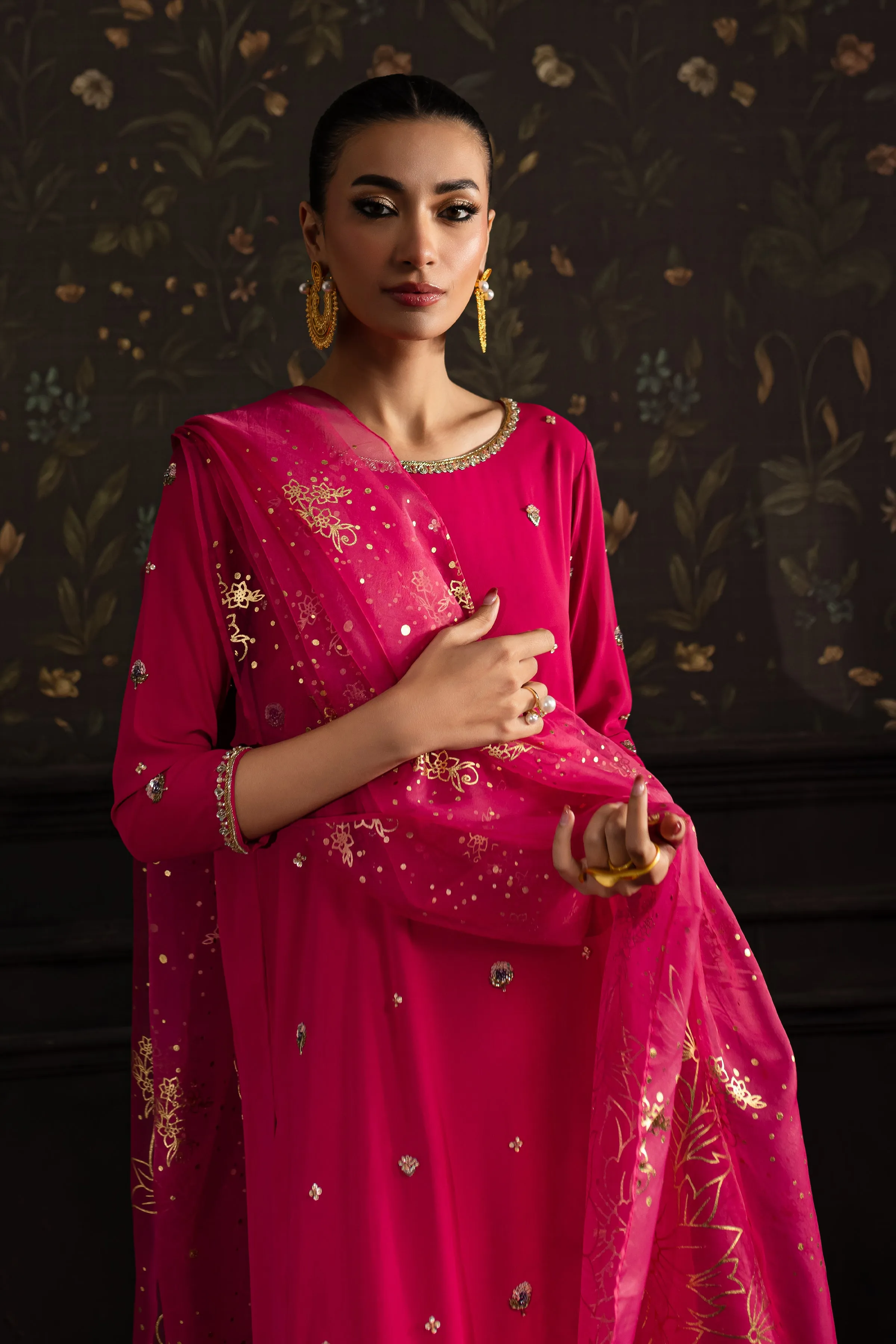 Salwa 3Pc - Georgette Formal Dress