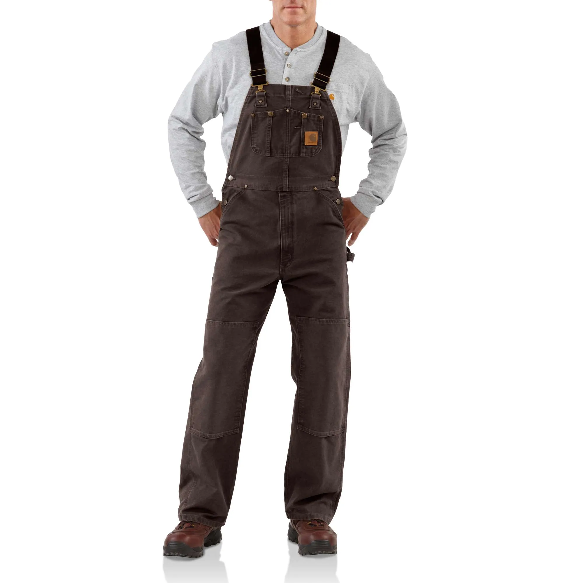 Sandstone Bib Overall/Unlined