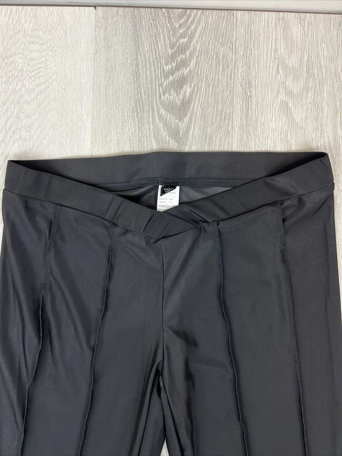Shein Curver Womens Black Leggings Size 2XL (New)