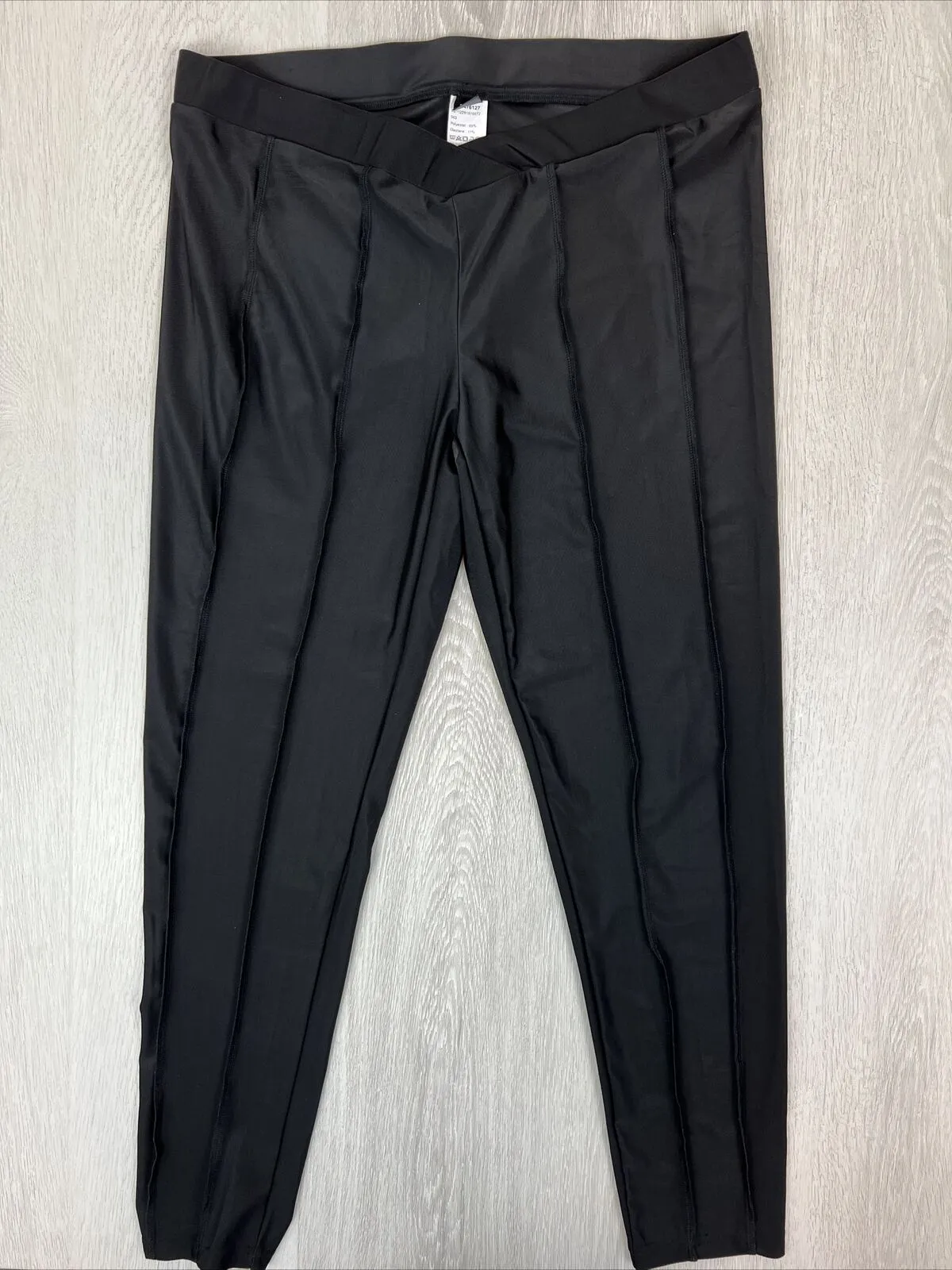 Shein Curver Womens Black Leggings Size 2XL (New)