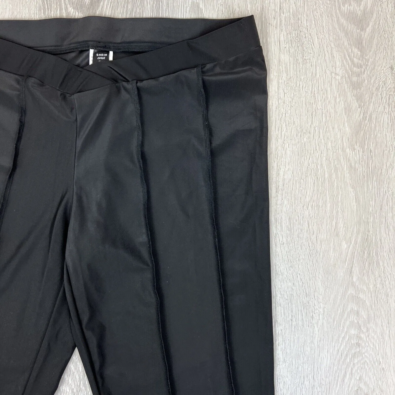 Shein Curver Womens Black Leggings Size 2XL (New)
