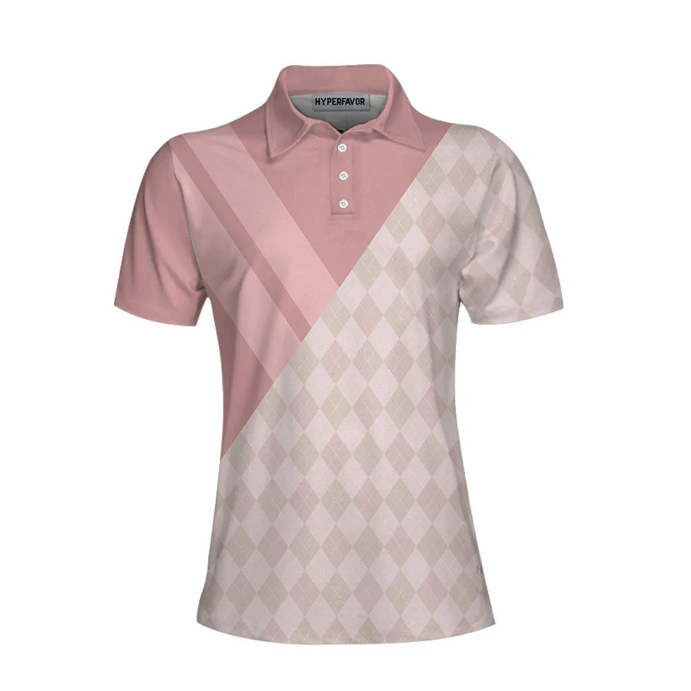 Some Grandmas Knit Real Grandmas Play Golf Ladies Women Polo Shirt