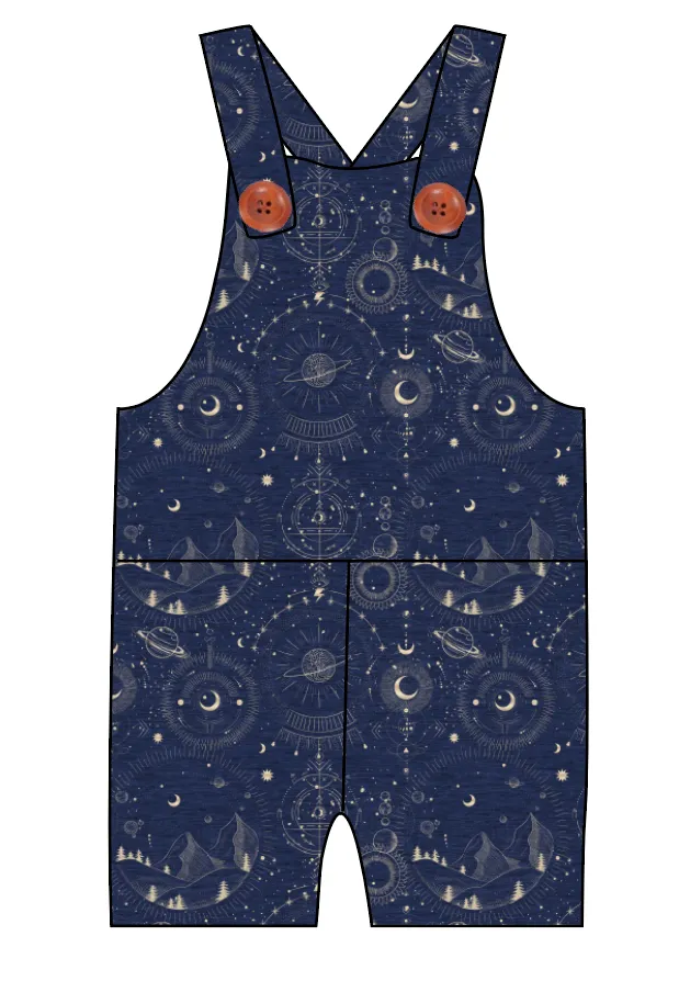 Space Explorer Overalls and Shortalls