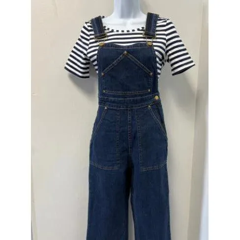 Star Struck Clothing Classic Overalls in Indigo Blue