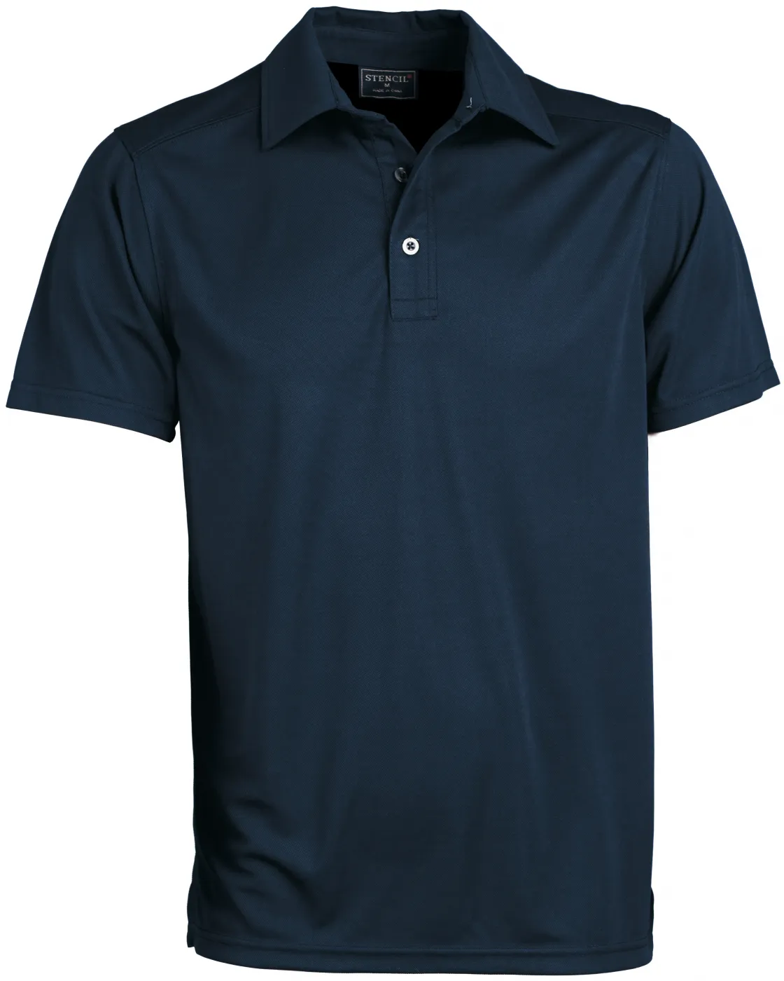 Stencil 1054 Mens Glacier Short Sleeve Polo