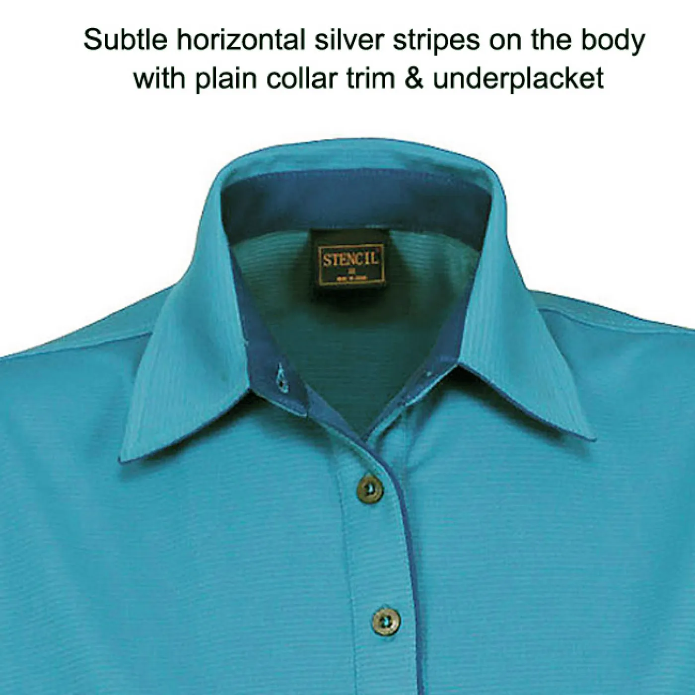 Stencil 1158 Ladies Silvertech Short Sleeve Polo