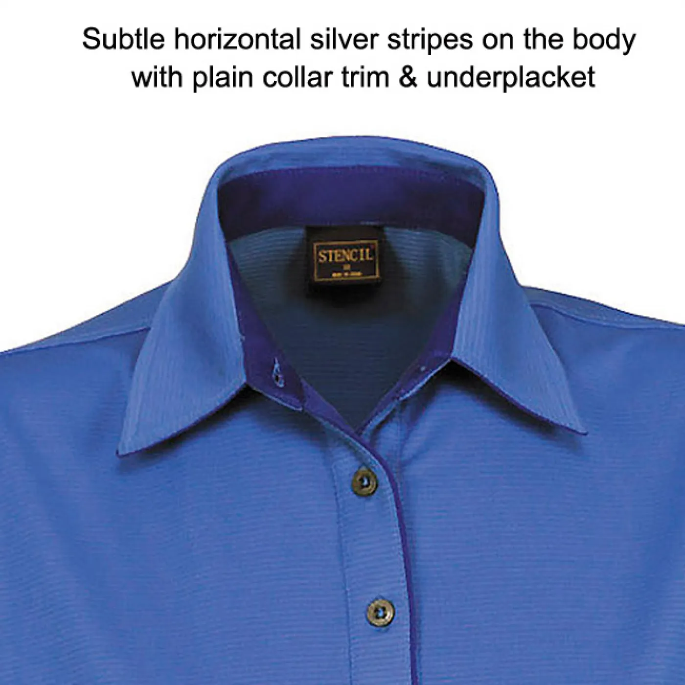 Stencil 1158 Ladies Silvertech Short Sleeve Polo