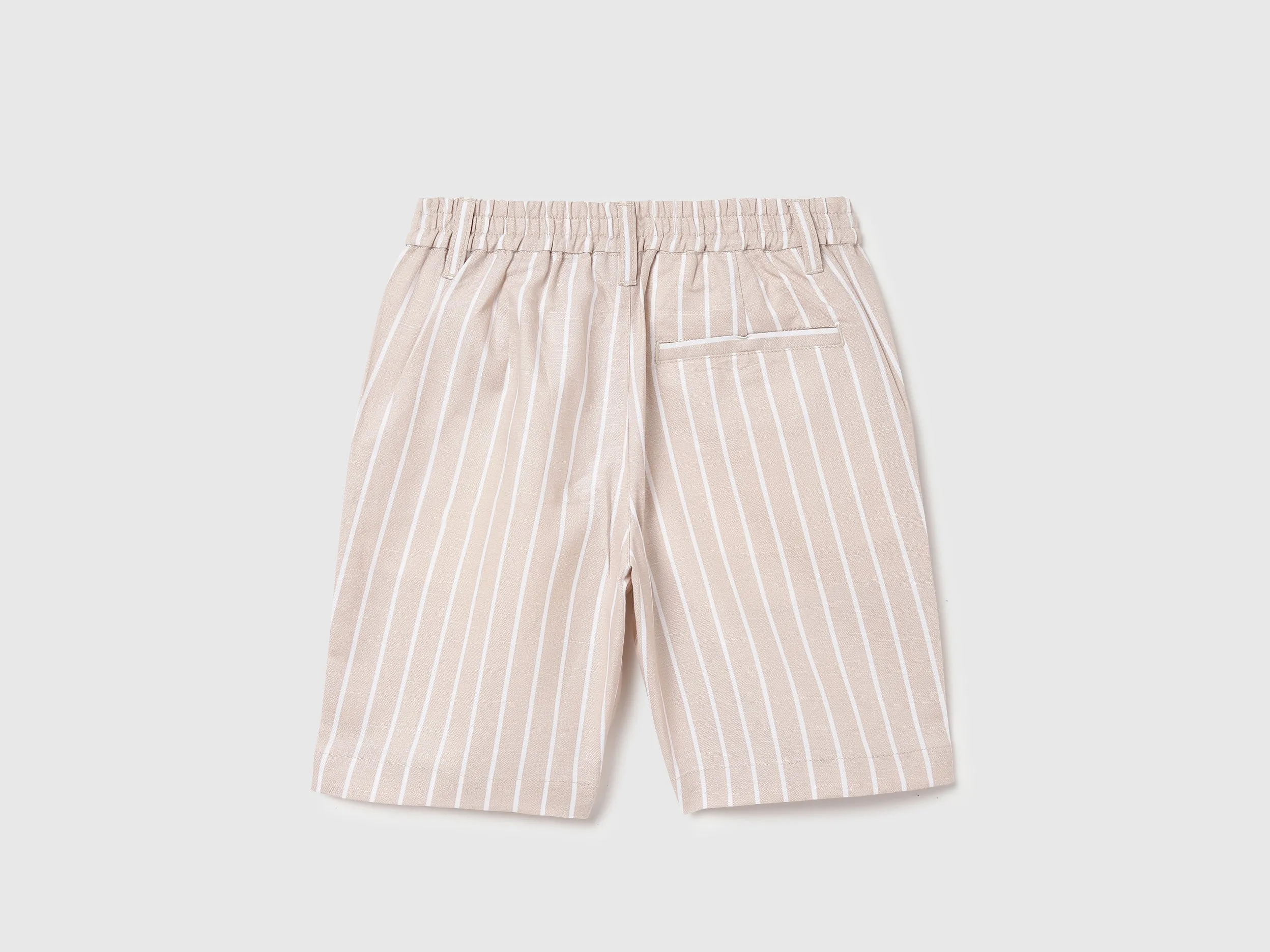 Striped Regular Fit Shorts