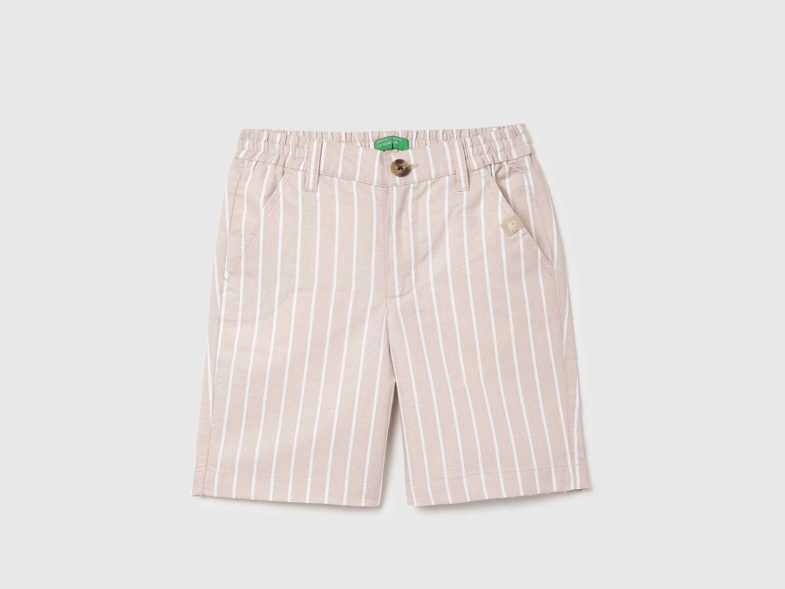 Striped Regular Fit Shorts